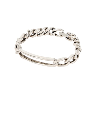 Semi Rigid Link Chain Bracelet