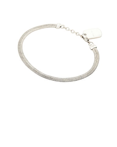 Flat Snake Chain Bracelet