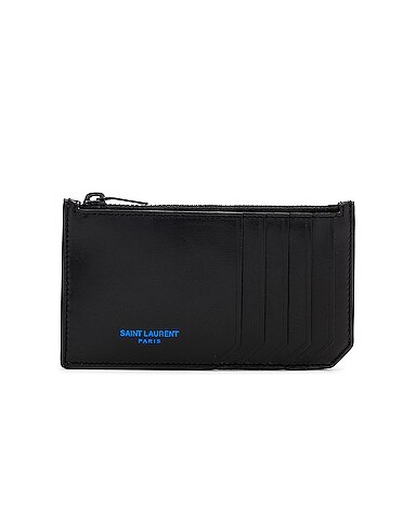 Zipped Fragments Credit Card Case
