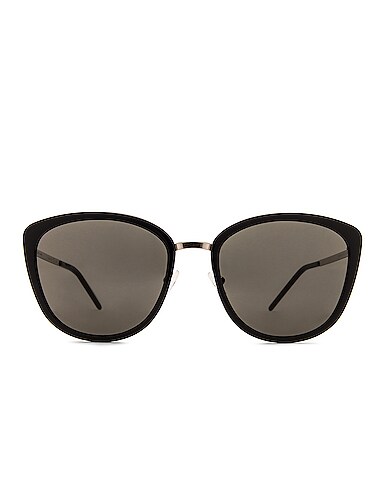 Slim Soft Cat Eye Sunglasses