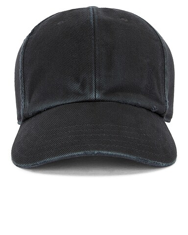 Washed Denim Cap