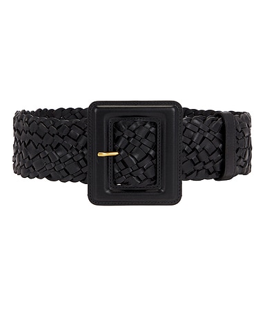 Woven Leather Belt