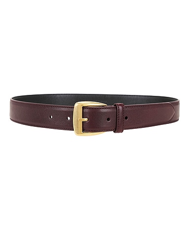 Textured Leather Belt