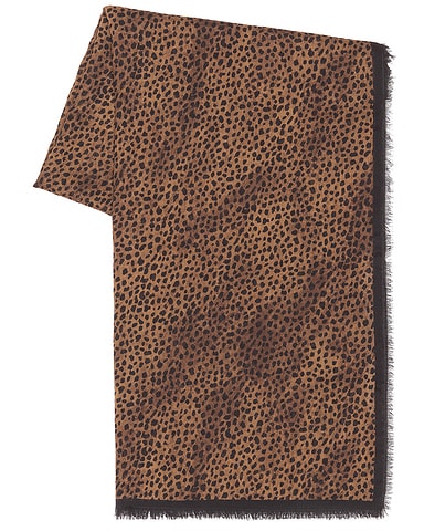 Leopard Grand Carre Scarf