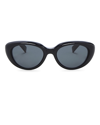 Bold Angled Cat Eye Sunglasses