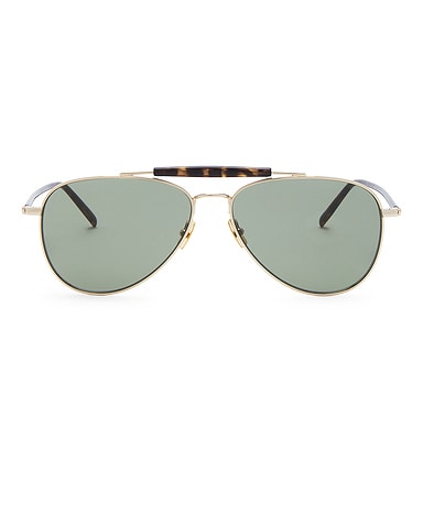 Light Metal Pilot Sunglasses