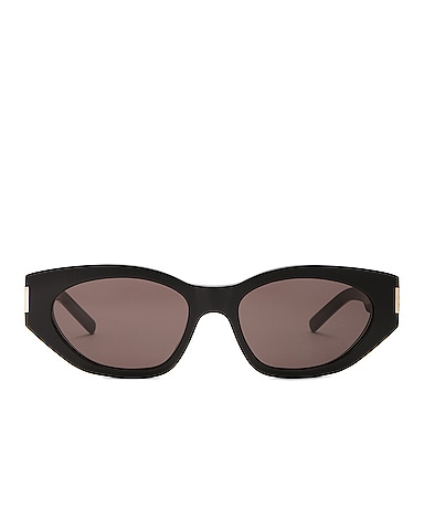 Shop Saint Laurent 2023-24FW Unisex Cat Eye Glasses Sunglasses by