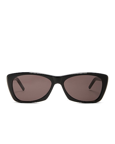 Shop Saint Laurent 2023-24FW Unisex Cat Eye Glasses Sunglasses by