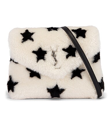 Toy Loulou Star Shearling Pouch Bag