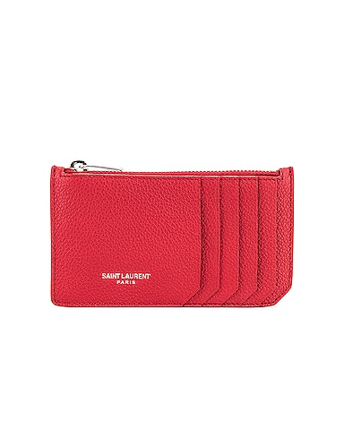 Zipped Fragments Credit Card Case
