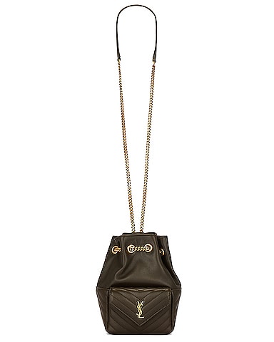 Mini Joe Bucket Crossbody Chain Bag