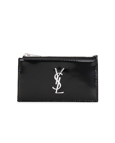 Cassandre Zipped Fragments Credit Card Case