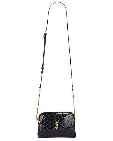 Gaby Zipped Pouch With Chain Bag