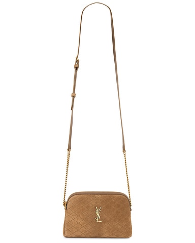 Zipped Pouch With Chain
