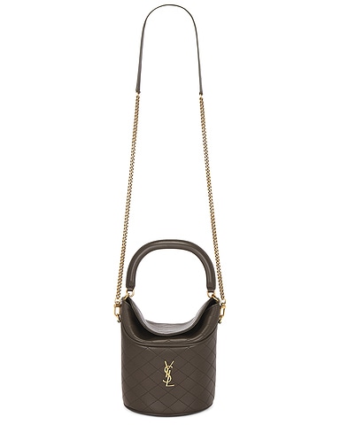 Top Handle Bucket Bag