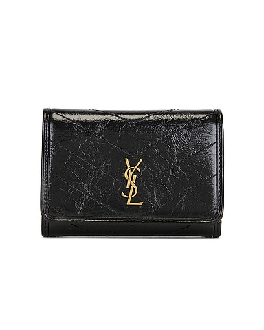 Cuir Vintage Froisse Matelasse Wallet