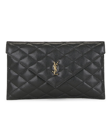 Grain De Poudre Matelasse Pouch