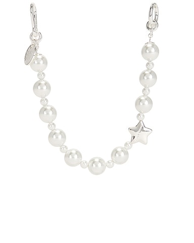 Pearl Key Charm