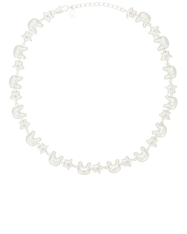 Terminator Bunny Star Necklace