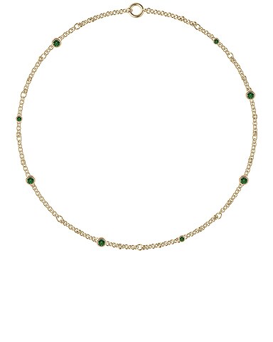 Gravity Estrella Emerald Necklace