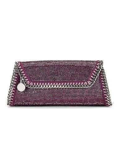 All Over Crystal Falabella Pouch