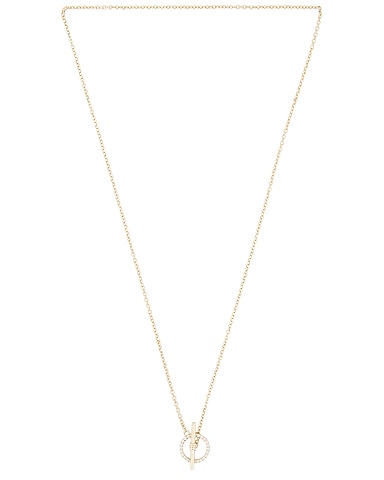 Diamond Toggle Link Necklace