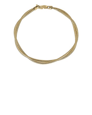 Interwoven Gold Bracelet