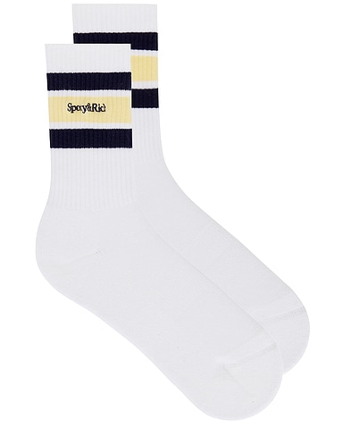 Serif Logo Socks