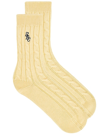 SRC Cableknit Socks