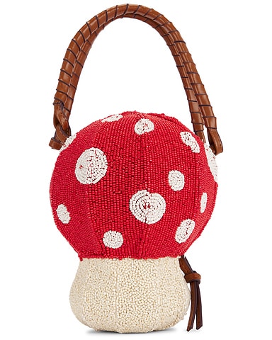 Shroom Beaded Bag
