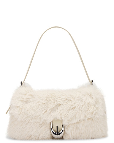 Harlow Faux Fur Shoulder Bag