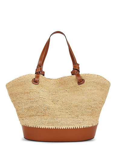 Squillo Raffia Tote