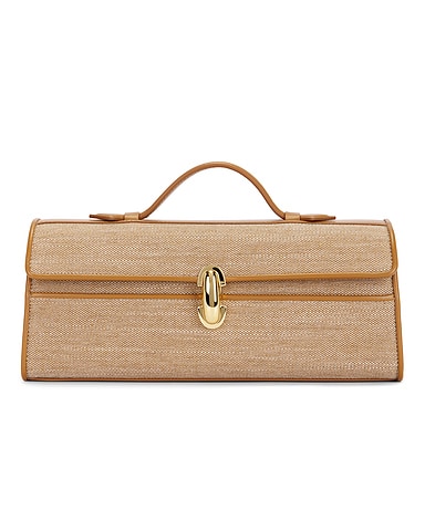 Slim Symmetry Canvas Pochette Bag