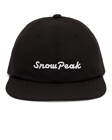 Snow Peak Typography Cap