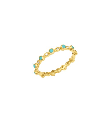 Circle & Oval Eternity Ring