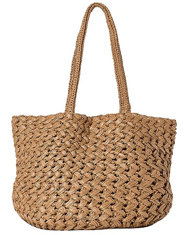 Estelle Two Raffia Bag