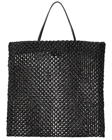 Barn Raffia Mini Tote Bag