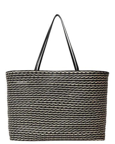 Beau Raffia Large Tote Bag