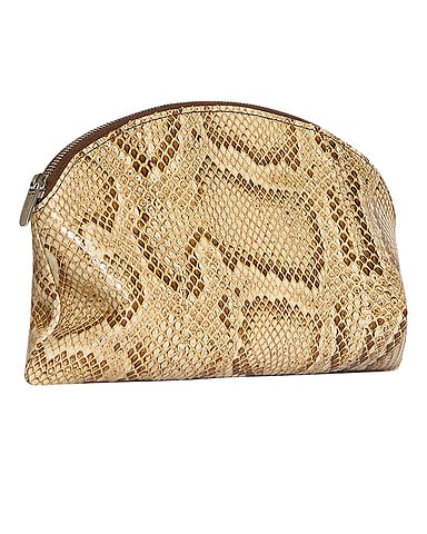 Round Compact Pouch