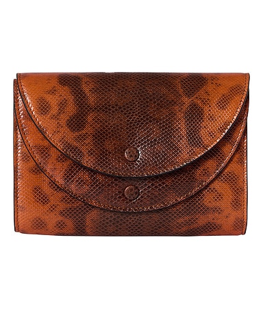 Double Flap Karung Clutch