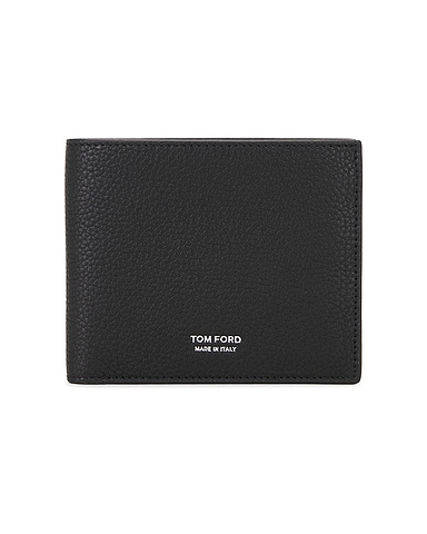 Soft Grain Leather T Line Classic Bifold Wallet