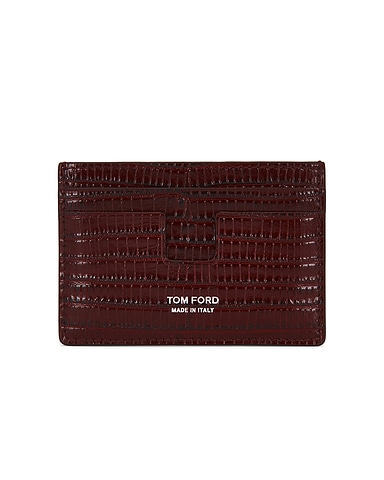 Printed Tejus T Line Classic Card Holder