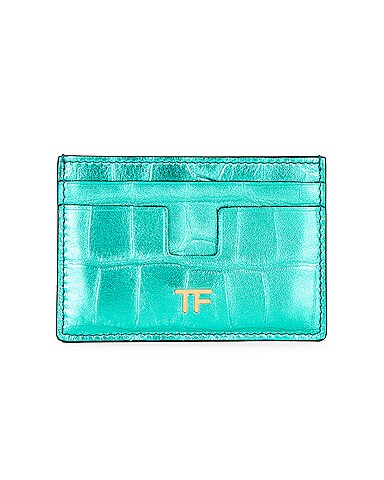 Metallic Stamped Croc Classic TF Card Holder