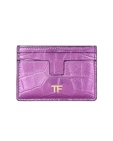 Metallic Stamped Croc Classic TF Card Holder