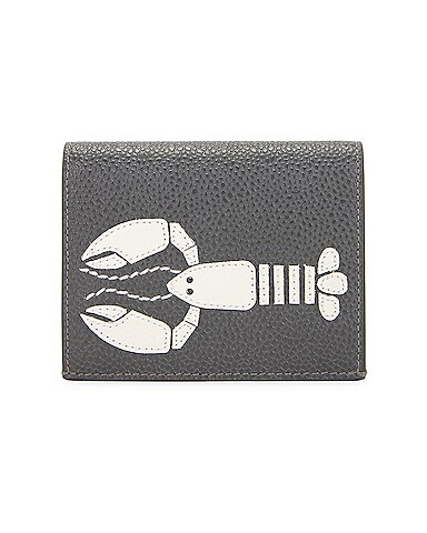 Lobster Icon Double Card Holder