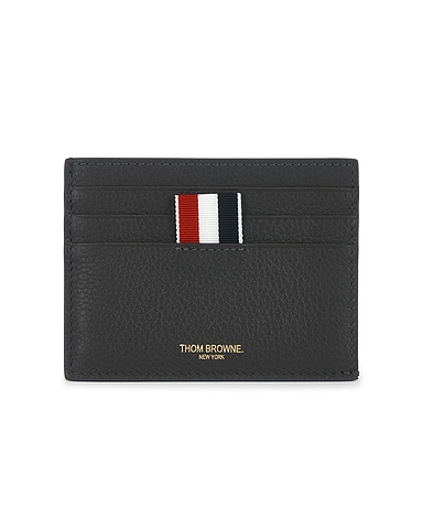 Soft Pebble Grain Leather Card Holder