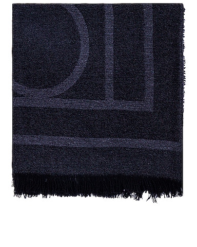 Monogram Wool Cashmere Scarf