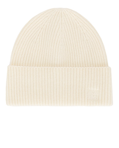 Ribbed Wool Beanie