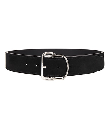 Swirl Suede Belt