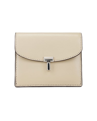 T-Lock Leather Cardholder